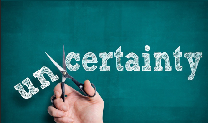 The Certainty of Uncertainty